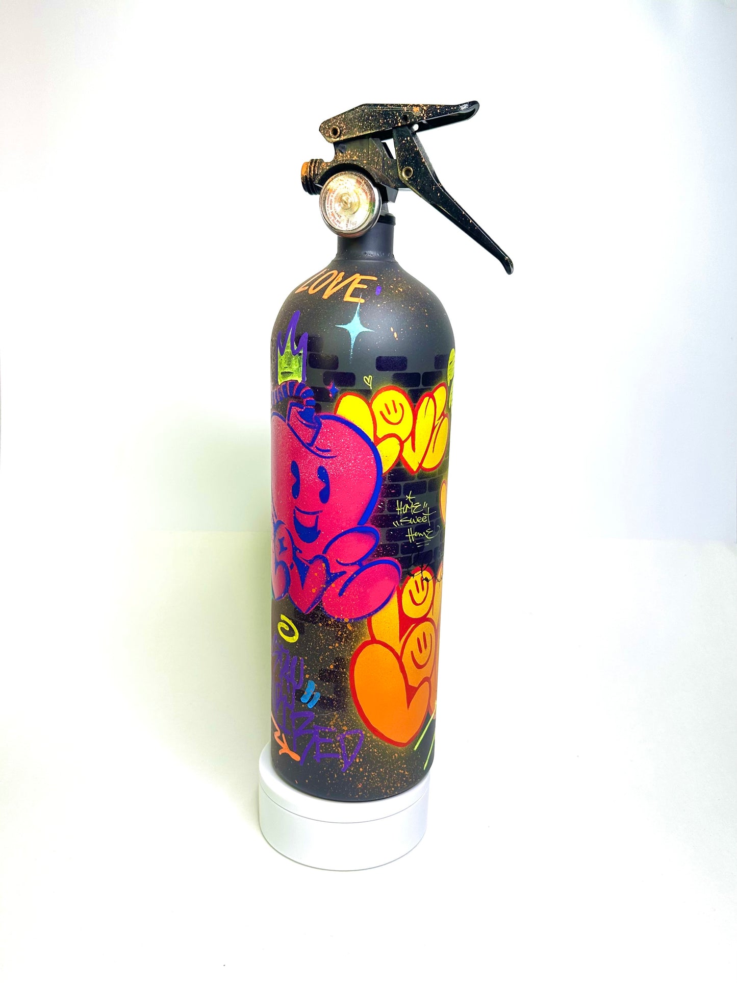 Fire Extinguishers Hand painted