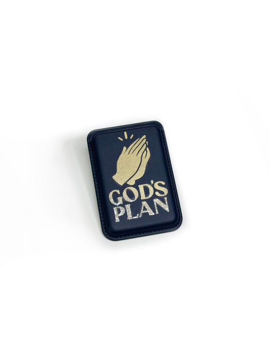 God’s Plan MagSafe Cardholder with Praying Hands